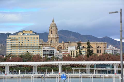 Die Stadt Málaga