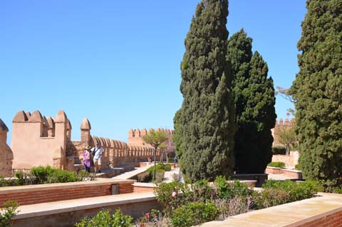 Die Alcazaba in Almería